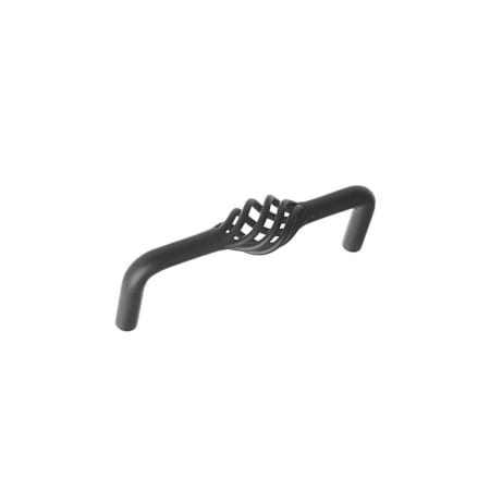Richelieu 3-3/4 Inch Center to Center Birdcage Cabinet Pull from the Expression Collection Matte Black