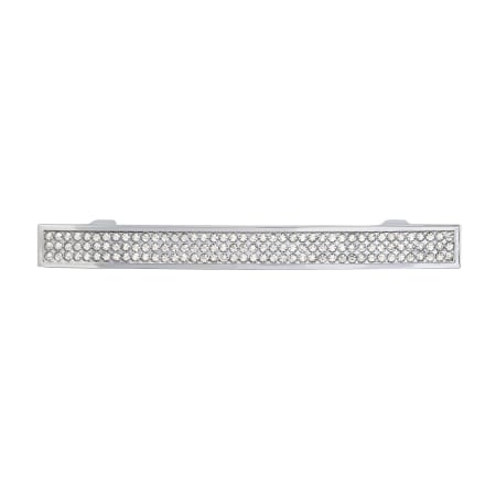 Richelieu Vence 3-3/4 Inch Center to Center Arch Cabinet Pull Crystal / Chrome