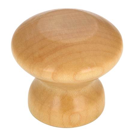 Richelieu Expression 1-3/8 Inch Mushroom Cabinet Knob Maple