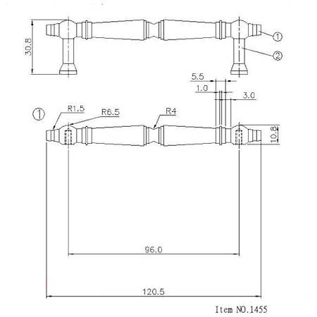 Richelieu-BP1455-Line Diagram