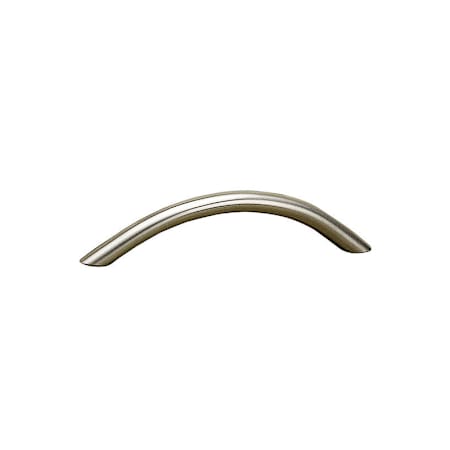 Richelieu 3-3/4 Inch Center to Center Arch Cabinet Pull from the Expression Collection Brushed Nickel