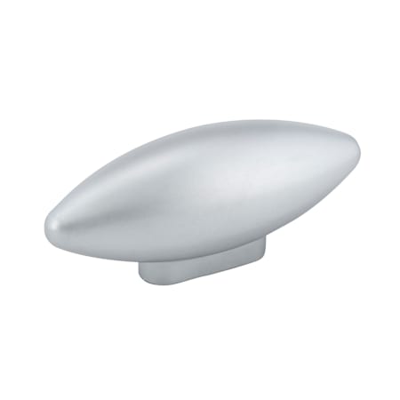 Richelieu 2-5/8 Inch Oval Cabinet Knob Matte Chrome