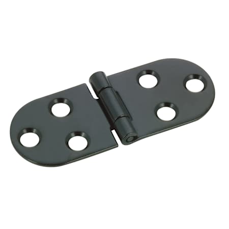 Richelieu 3-1/8 Inch Fold-in Table Extension Flap Hinge - Pair Black