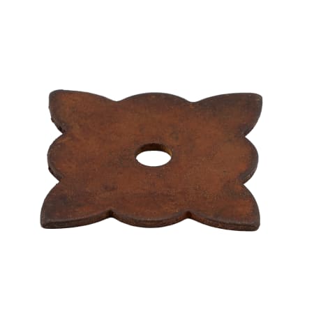 Richelieu 1-3/8 Inch Wide Knob Backplate Rust