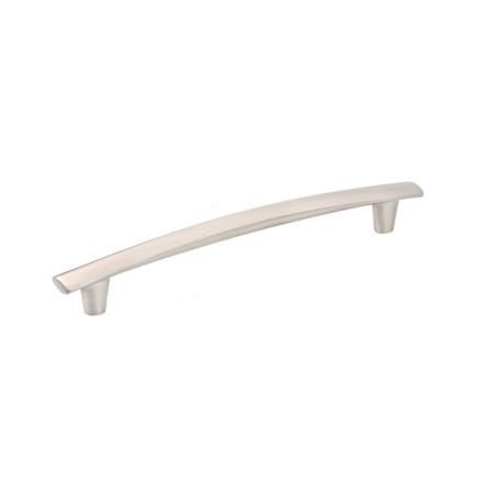 Richelieu 7-9/16 Inch Center to Center Bar Cabinet Pull Brushed Nickel