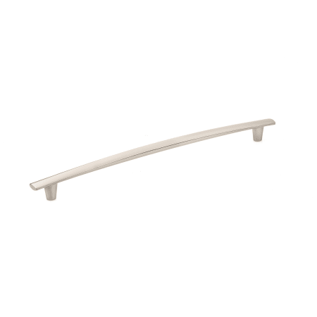 Richelieu 12-5/8 Inch Center to Center Bar Cabinet Pull Brushed Nickel