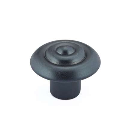 Richelieu 1-1/4 Inch Mushroom Cabinet Knob Anthracite