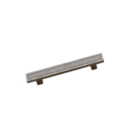 Richelieu 3-3/4 Inch Center to Center Bar Cabinet Pull Antique Iron