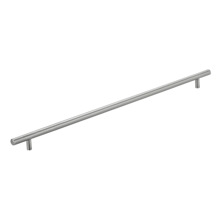 Richelieu Inspiration 19-1/8 Inch Center to Center Bar Cabinet Pull Stainless Steel
