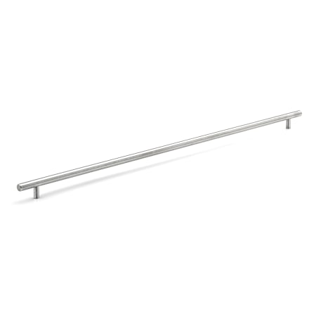 Richelieu 28-1/8 Inch Center to Center Bar Cabinet Pull from the Expression Collection Stainless Steel