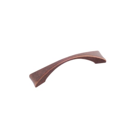 Richelieu 3-3/4 Inch Center to Center Arch Cabinet Pull from the Expression Collection Antique Copper