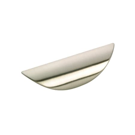 Richelieu 3-7/16 Inch Long Finger Cabinet Pull Brushed Nickel
