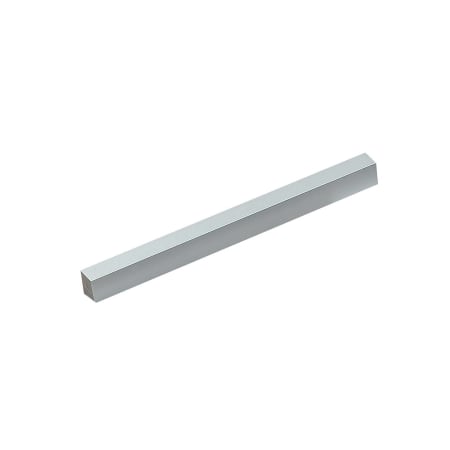 Richelieu 7-9/16 Inch Center to Center Rectangular Cabinet Pull from the Inspiration Collection Aluminum