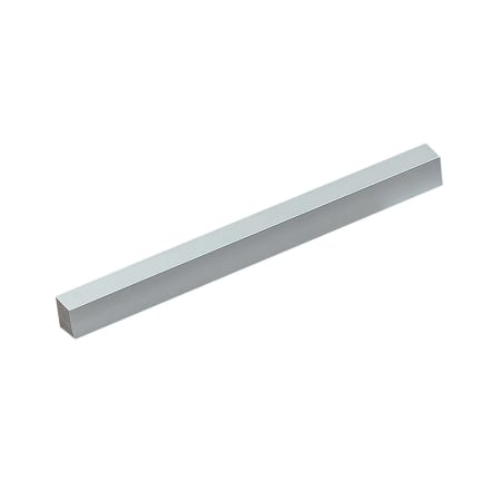 Richelieu 8-13/16 Inch Center to Center Rectangular Cabinet Pull from the Inspiration Collection Aluminum