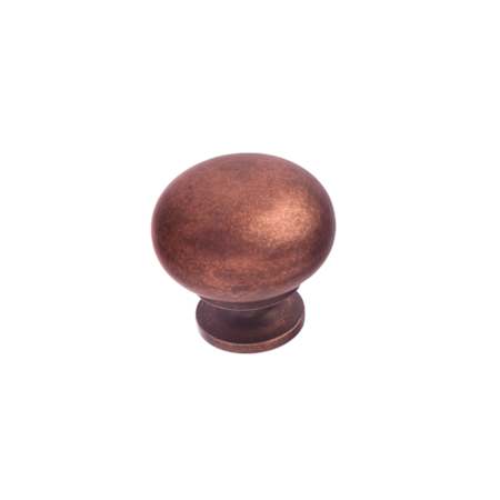 Richelieu 1-1/4 Inch Mushroom Cabinet Knob Antique Copper