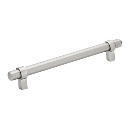 Richelieu 6-5/16 Inch Center to Center Bar Cabinet Pull Brushed Nickel