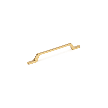 Richelieu 6-5/16 Inch Center to Center Handle Cabinet Pull Aurum Brushed Gold
