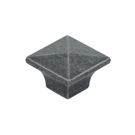 Richelieu 1-1/4 Inch Square Cabinet Knob Antique Iron