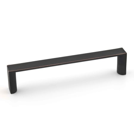 Richelieu Expression 3-3/4 Inch Center to Center Handle Cabinet Pull Brushed Oil-Rubbed Bronze