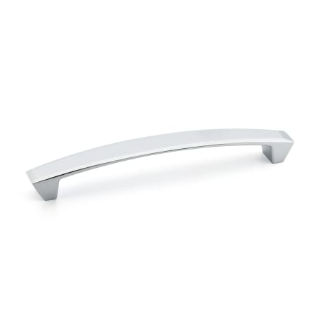 Richelieu 6-5/16 Inch Center to Center Handle Cabinet Pull from the Expression Collection Chrome