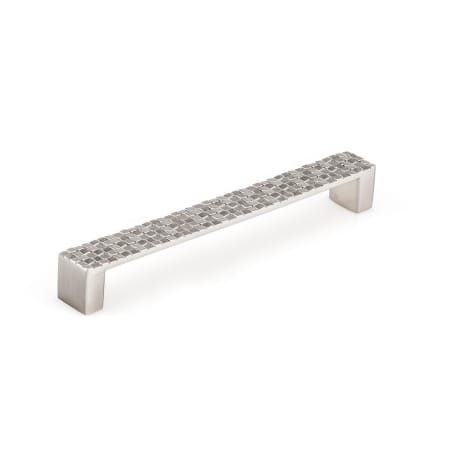 Richelieu 7-9/16 Inch Center to Center Handle Cabinet Pull Brushed Nickel