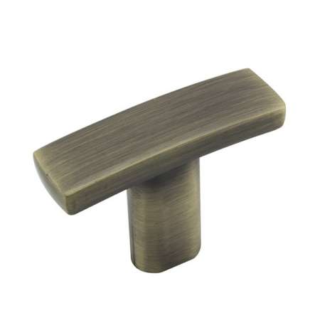 Richelieu Expression 1-1/2 Inch Rectangular Cabinet Knob Antique English