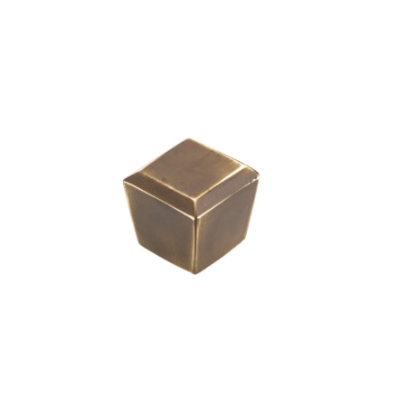 Richelieu 1-1/16 Inch Square Cabinet Knob Mumbai Brown