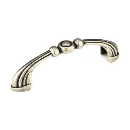 Richelieu Inspiration 3-3/4 Inch Center to Center Handle Cabinet Pull Old Silver
