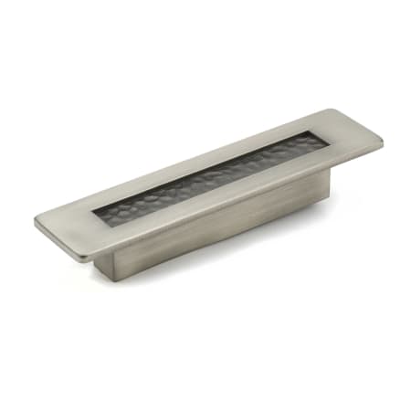 Richelieu 3-3/4 Inch Center to Center Rectangular Cabinet Pull from the Expression Collection Brushed Pewter