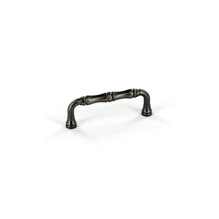 Richelieu 3 Inch Center to Center Handle Cabinet Pull from the Expression Collection Antique Nickel