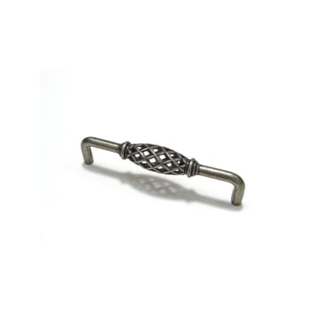 Richelieu 5 Inch Center to Center Birdcage Cabinet Pull from the Expression Collection Natural Iron