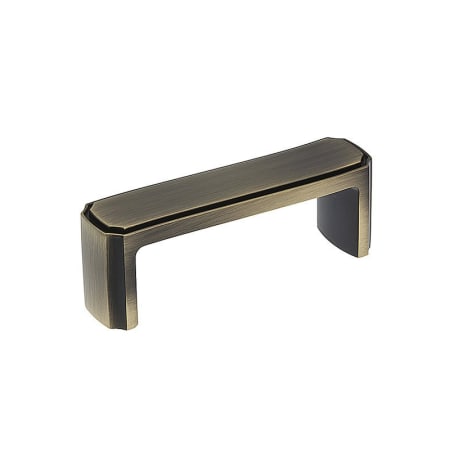 Richelieu 3-3/4 Inch Center to Center Handle Cabinet Pull from the Expression Collection Antique English