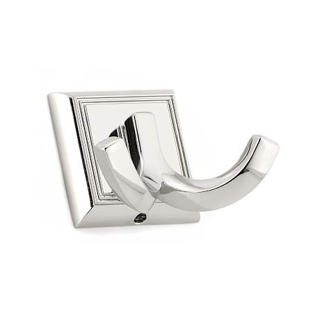 Richelieu 2-1/8 Inch Double Metal Coat Hook Nickel