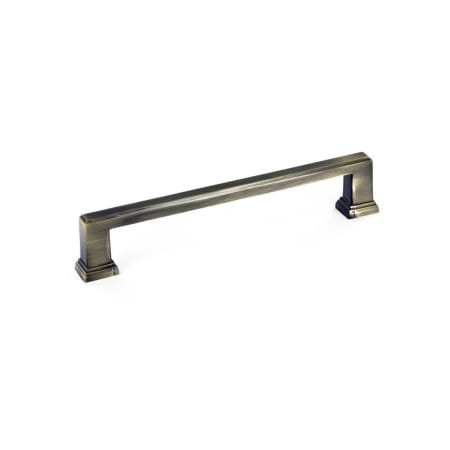 Richelieu 6-5/16 Inch Center to Center Handle Cabinet Pull from the Expression Collection Antique English