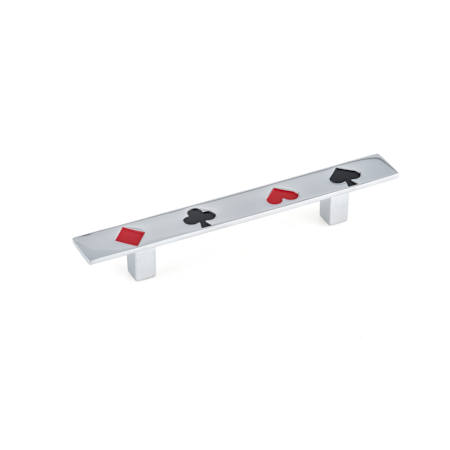 Richelieu 3-3/4 Inch Center to Center Bar Cabinet Pull Chrome