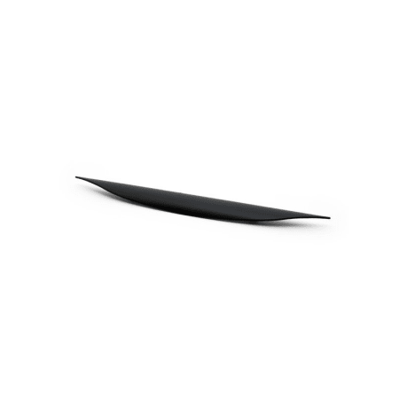 Richelieu 5 Inch Center to Center Finger Cabinet Pull from the Expression Collection Matte Black