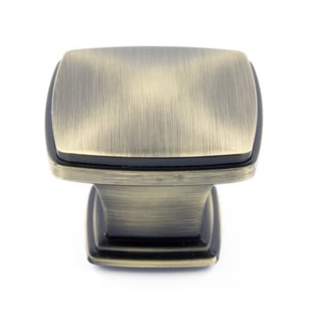 Richelieu 1-11/16 Inch Square Cabinet Knob Antique English