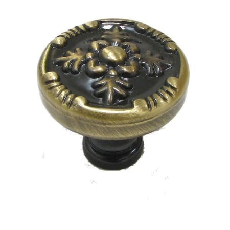 Richelieu 1-1/4 Inch Mushroom Cabinet Knob Antique English