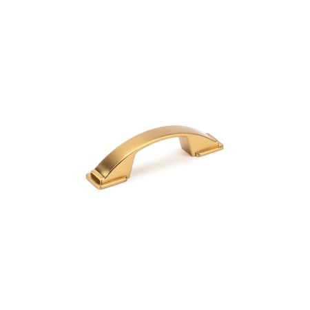 Richelieu 3 Inch Center to Center Arch Cabinet Pull Aurum Brushed Gold