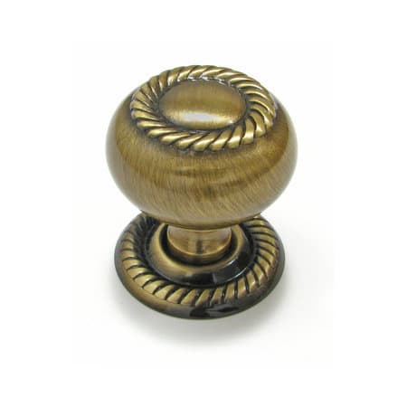 Richelieu Expression 1-1/4 Inch Mushroom Cabinet Knob Antique English