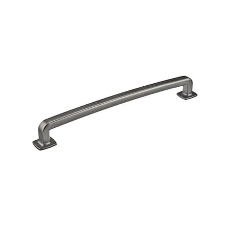 Richelieu 7-9/16 Inch Center to Center Handle Cabinet Pull from the Expression Collection Antique Nickel