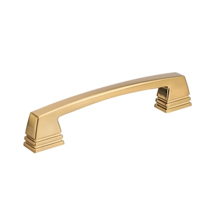 Richelieu 5-1/16 Inch Center to Center Handle Cabinet Pull Aurum Brushed Gold