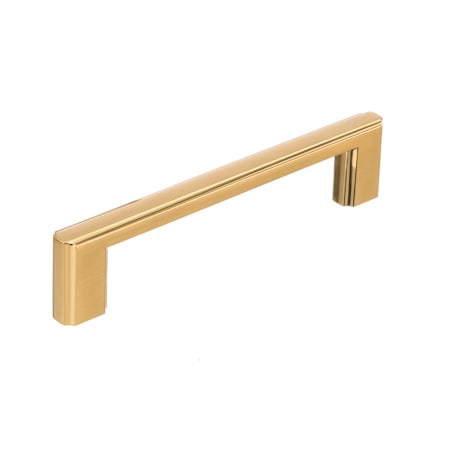 Richelieu 5-1/16 Inch Center to Center Handle Cabinet Pull Aurum Brushed Gold