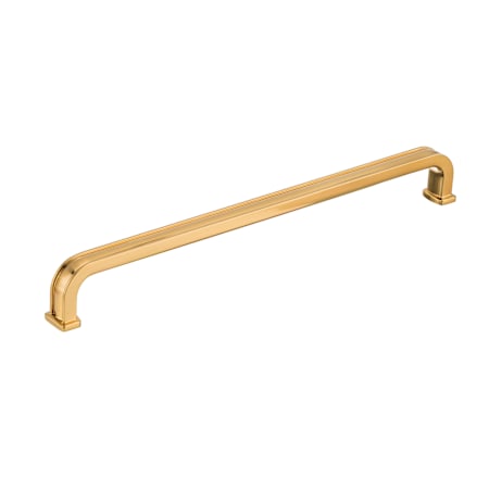 Richelieu 12-5/8 Inch Center to Center Handle Cabinet Pull Aurum Brushed Gold