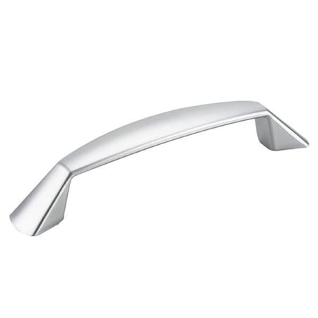 Richelieu 5 Inch (128mm) Center to Center Handle Cabinet Pull from the Expression Collection Matte Chrome