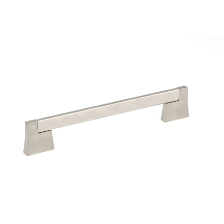 Richelieu 7-9/16 Inch Center to Center Handle Cabinet Pull Brushed Nickel