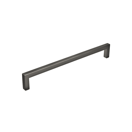 Richelieu 8-13/16 Inch Center to Center Handle Cabinet Pull from the Expression Collection Antique Nickel