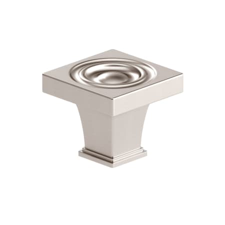 Richelieu 1-3/16 Inch Square Cabinet Knob Brushed Nickel