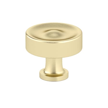 Richelieu Traditional 1-3/8 Inch Mushroom Cabinet Knob Satin Brass