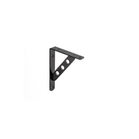 Richelieu 7-23/32" High Rustic Shelf Support Matte Black